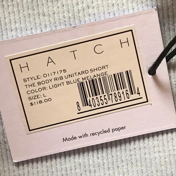 HATCH The Body Rib Unitard Short - Picture 11 of 11